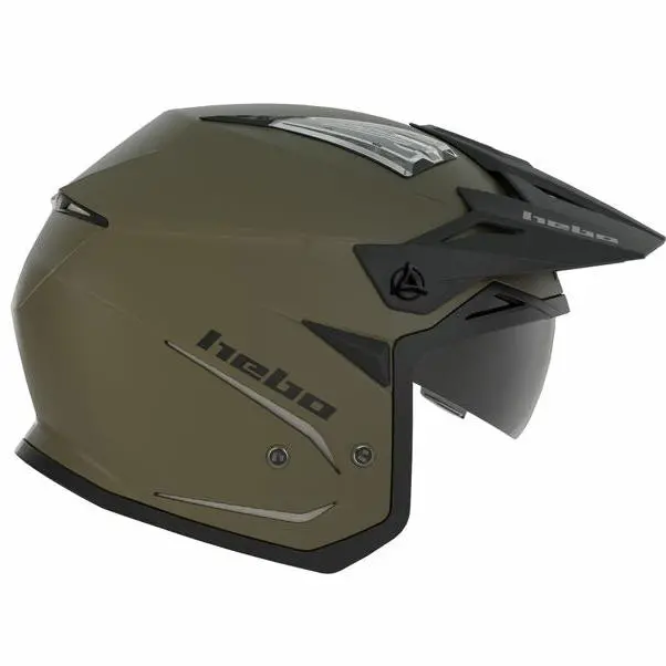 Hebo Helmet Zone 5 Duo Khaki 1