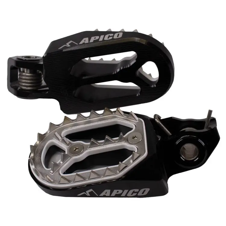 Apico Stark Pro-Bite Footpeg Varg - Black 1