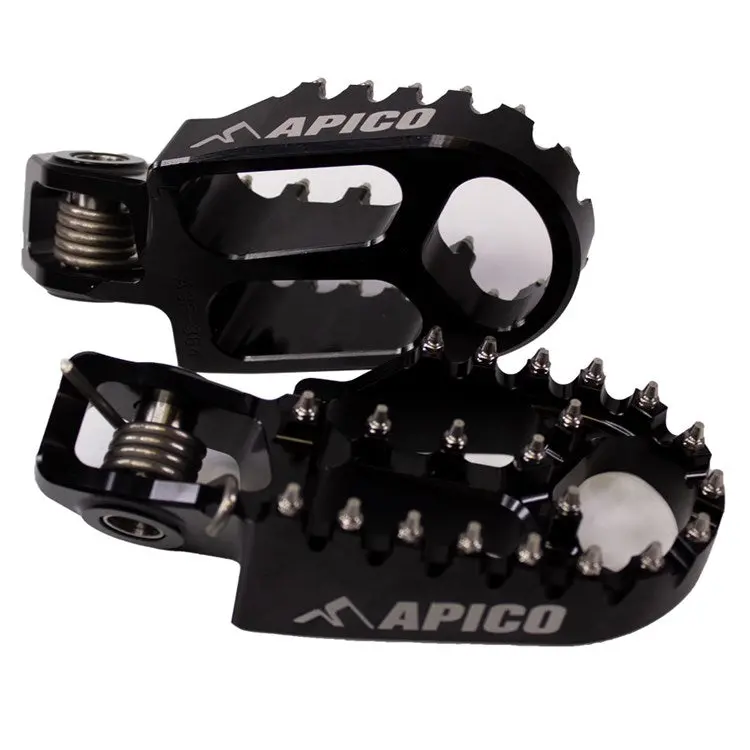 Apico Stark Xtreme Foot Peg Varg Black 1