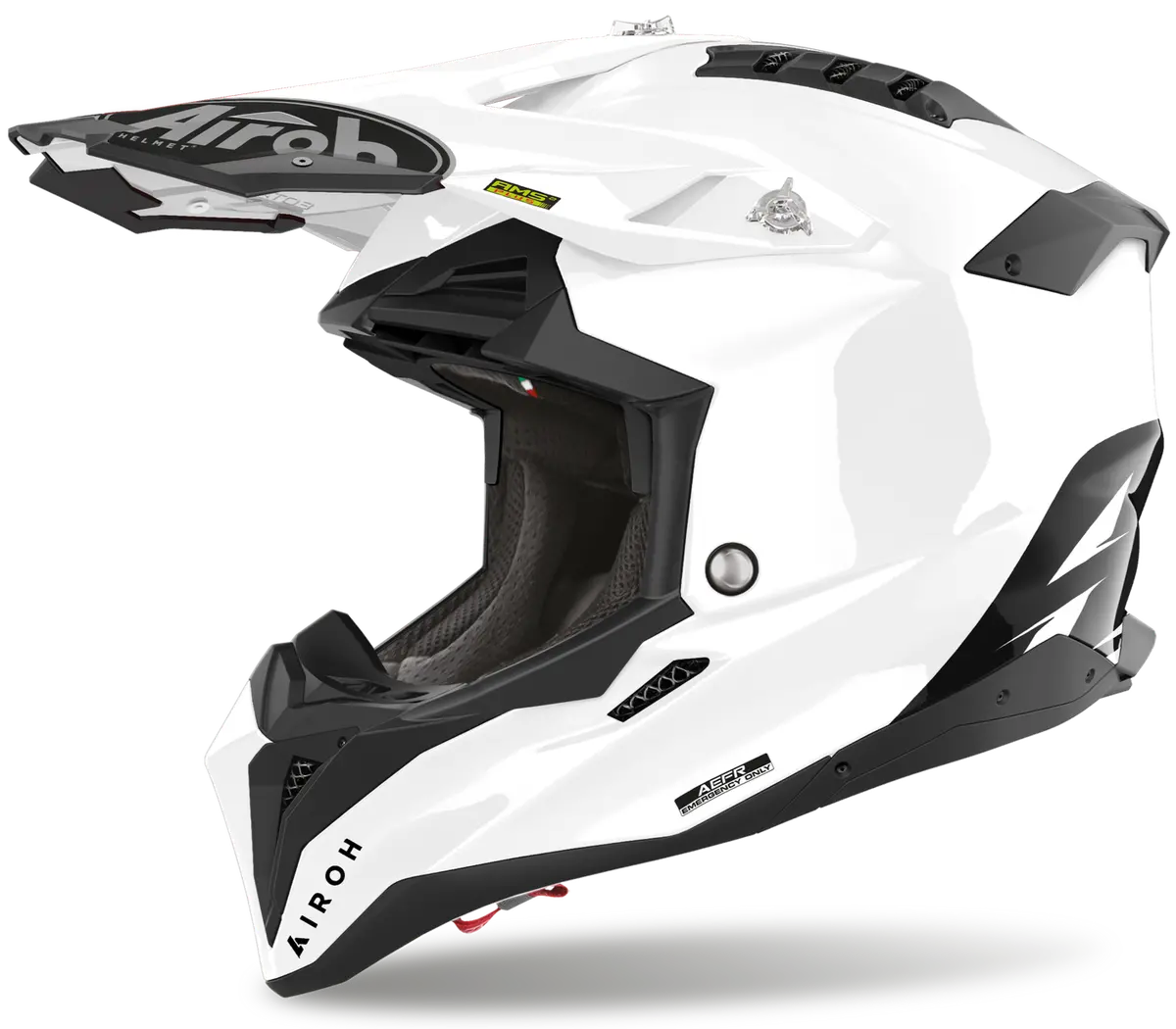 Airoh Aviator 3 Helmet Gloss White 1