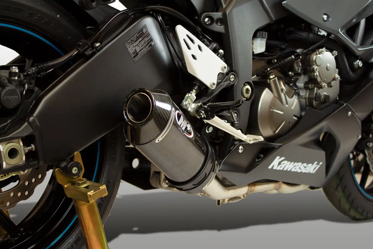 M4 Exhaust Full System Street Slayer Carbon 2009 - 2025 Zx6r Ka6994 1