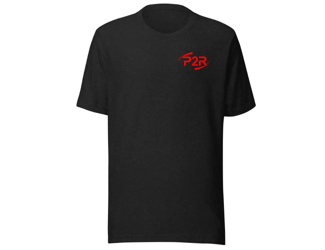 P2r Black T-Shirt 1