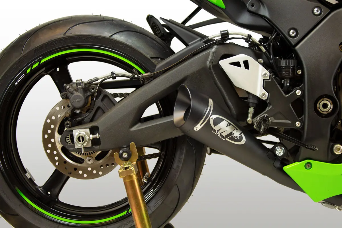 M4 Exhaust Full Titanium System Black Gp19 2016-2020 Zx10 Ka9922-Gp19t 1