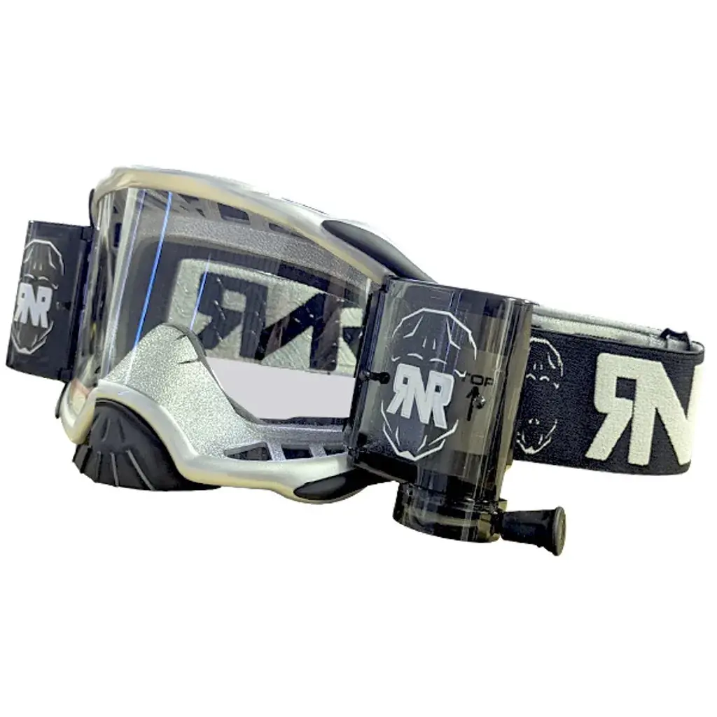 Rip N Roll Rnr Platinum 48Mm Motocross Goggles - Platinum 1