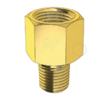 Brass Fitting - Adaptor - Imperial To Imperial 1