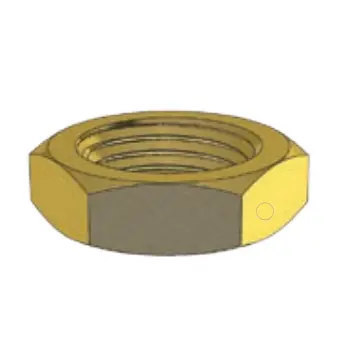 Brass Fitting - Brass Nut - Metric 1