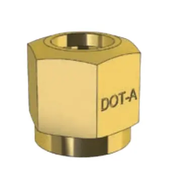 Dot Compression Fitting - Nut - Imperial Tube 1