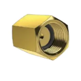 Brass Fitting - Test Point Coupling - Imperial/Metric 1