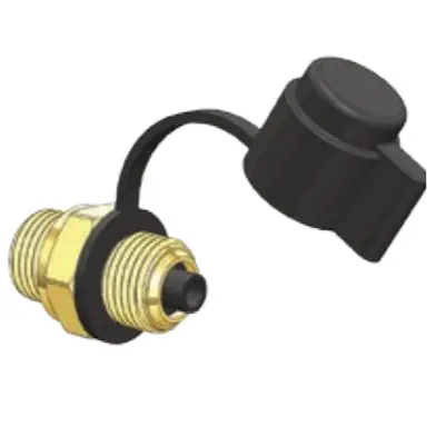 Brass Fitting - Test Point - Metric 1