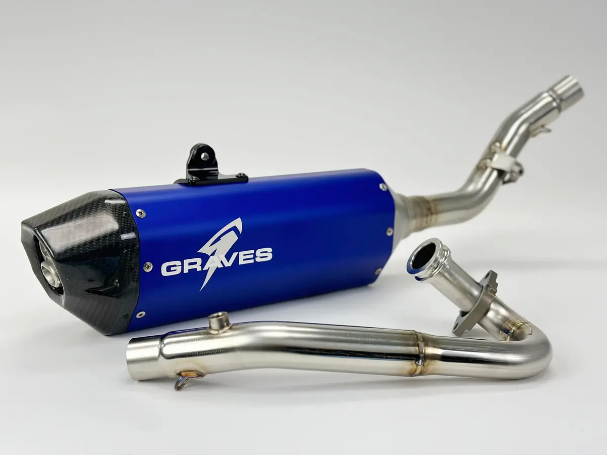 Honda Crf300l Full Stainless Exhaust 2