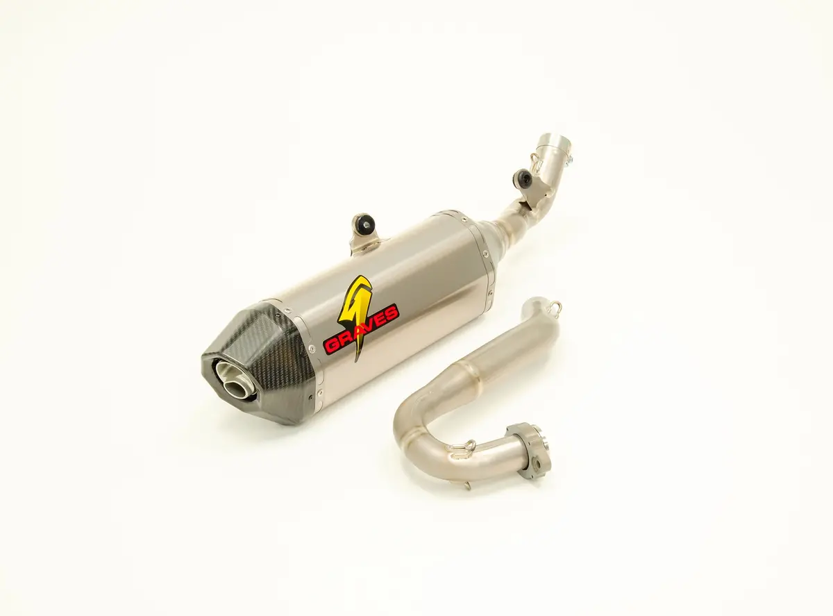 Honda Crf450rl / Rl / X Full Titanium Exhaust 2