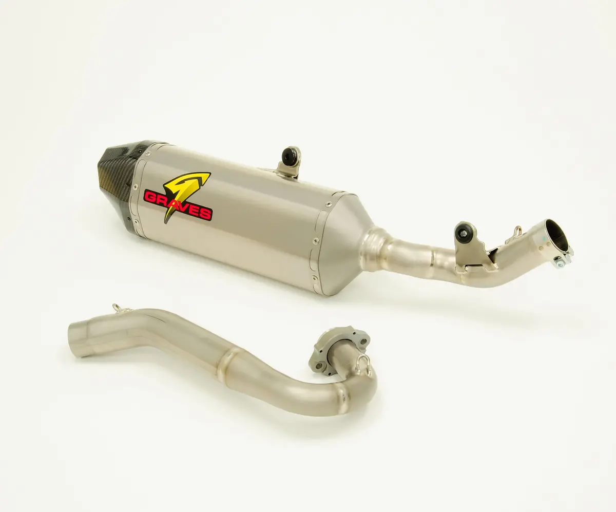 Honda Crf450rl / Rl / X Full Titanium Exhaust 1