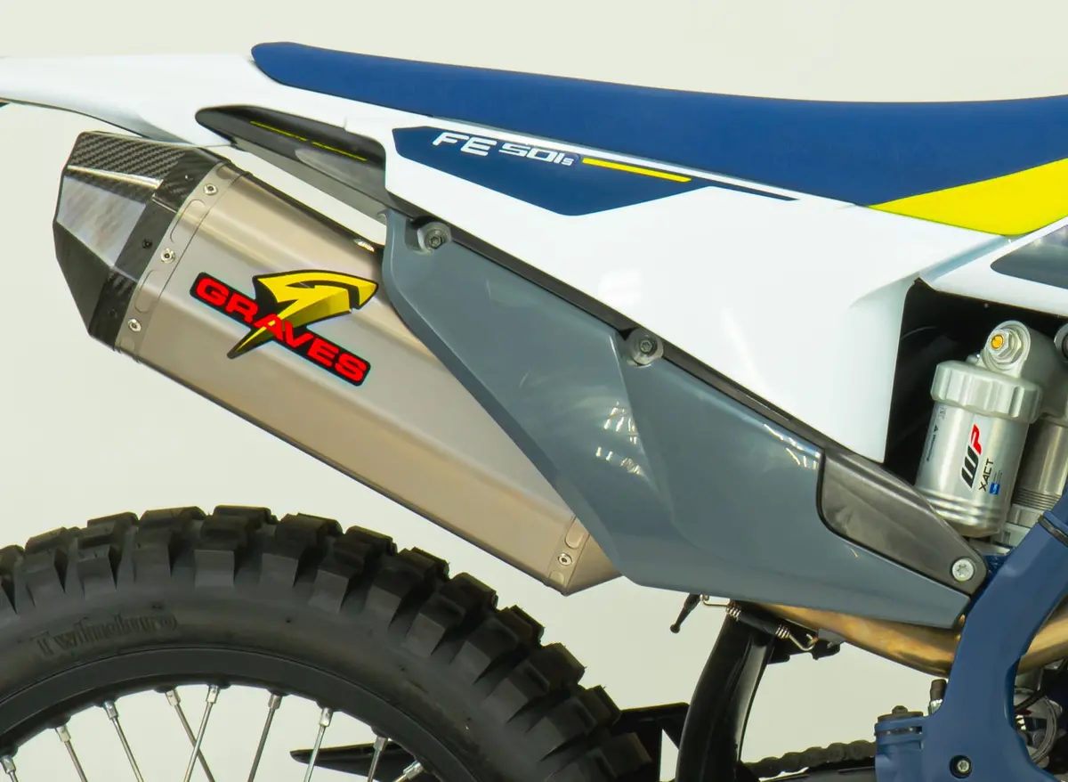 Ktm - Husqvarna Multi Fitment Dualsport Titanium Exhaust 1