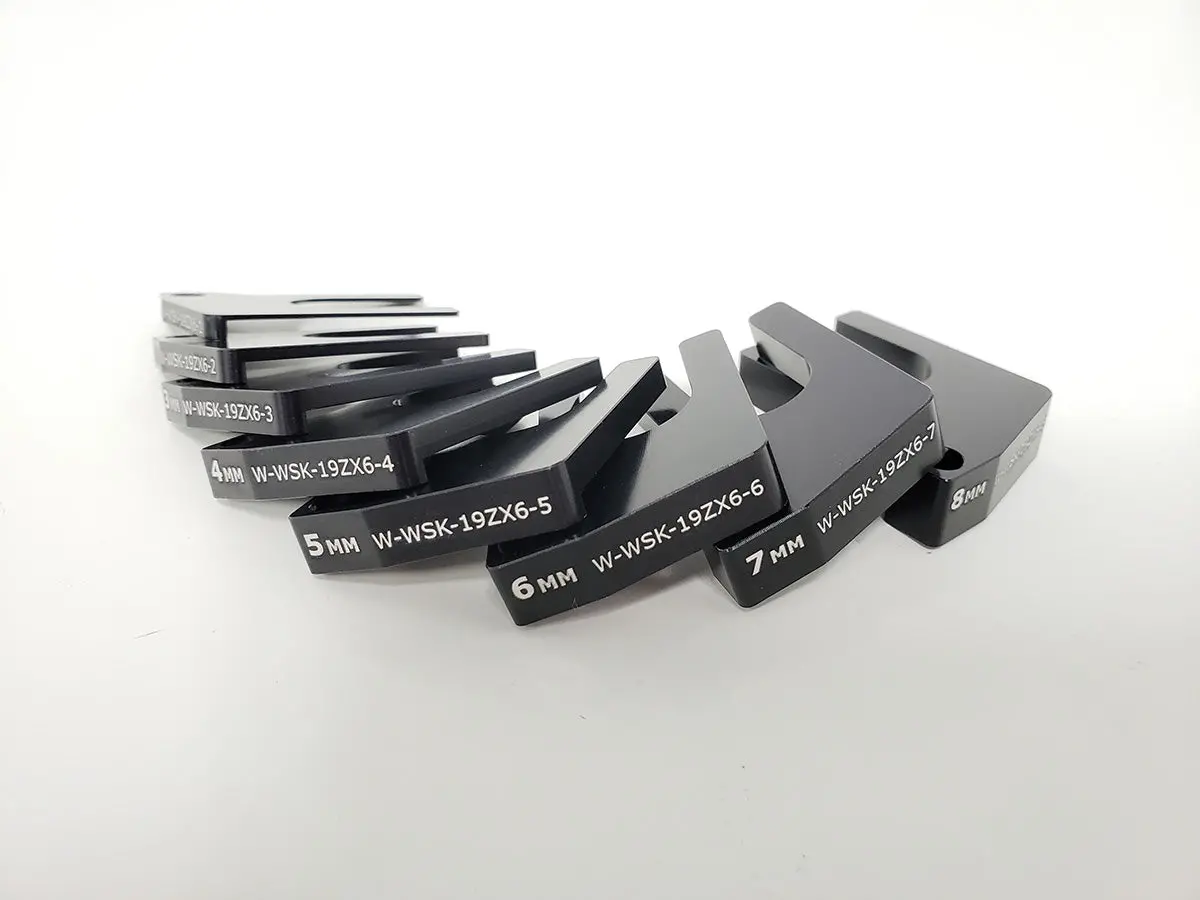 Graves Kawasaki Zx10r + Zx6r Shim Kit 1