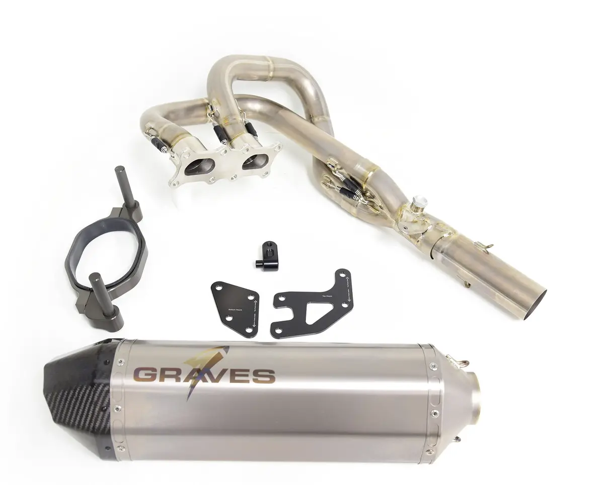 Kawasaki Teryx Krx 1000 Full Titanium Exhaust System 1