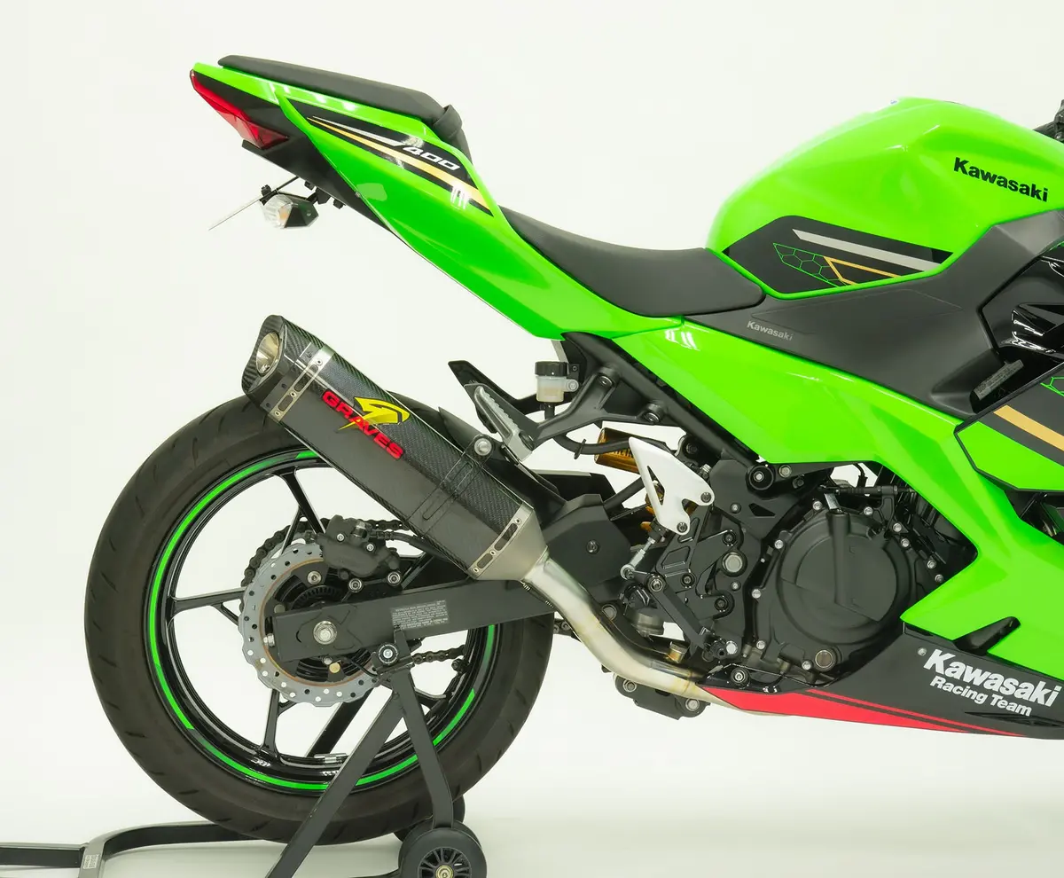 Graves Motorsports Kawasaki Ninja Ex400 Works2 Full Exhaust System 1