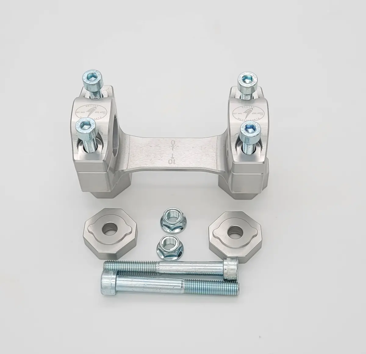Tenere 700 Adjustable Handle Bar Mounting Kit 1