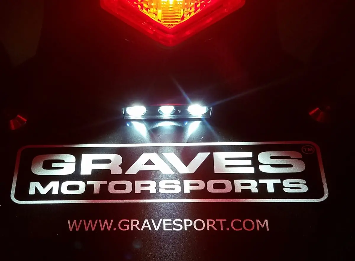 Universal License Plate Light Kit 1