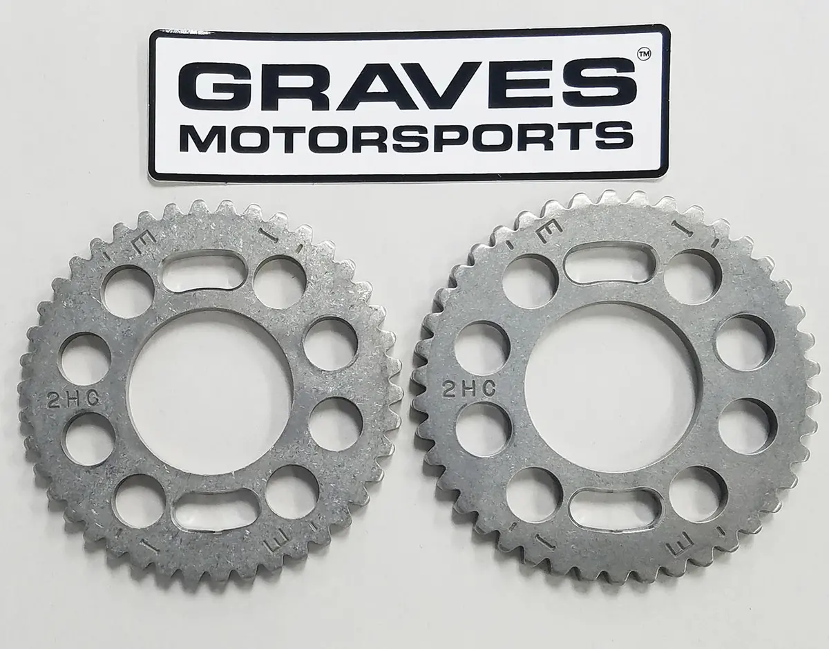 Yamaha Yxz1000rr Slotted Cam Sprockets 1