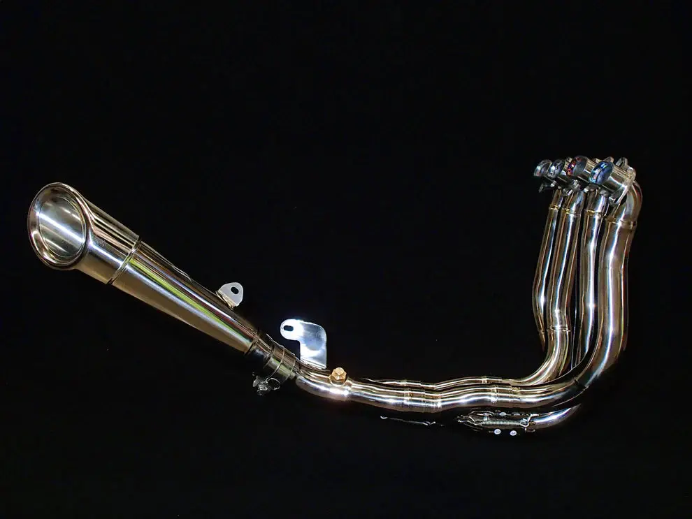 Vandemon Performance Kawasaki Ninja H2 & H2r Polished Titanium Exhaust System 2015-2024 1