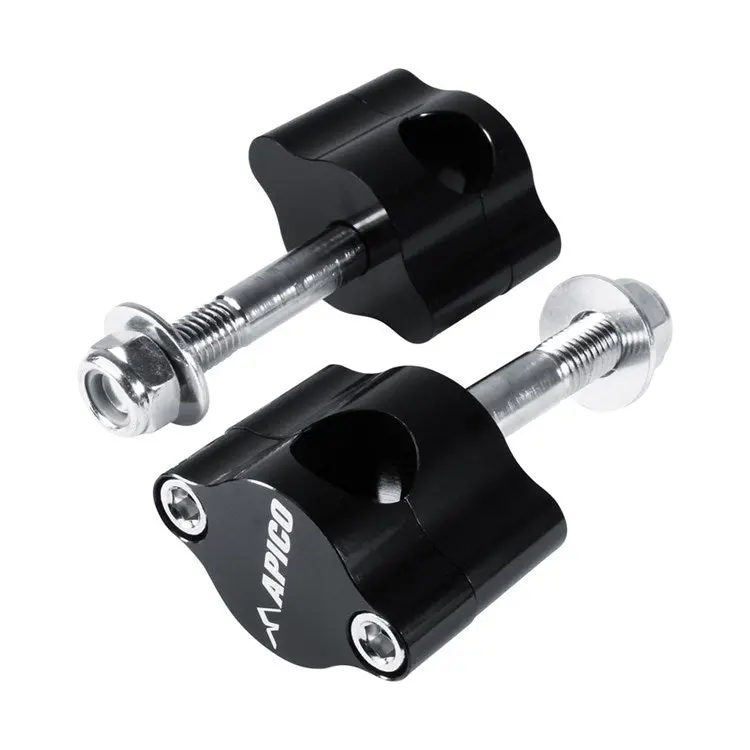 Apico Handlebar Mount Kit 22.22Mm Black 1