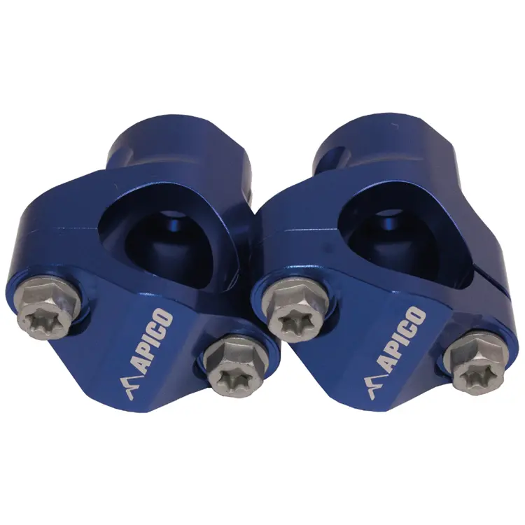 Apico Handlebar Mount Kit 28.6Mm Beta Blue 1