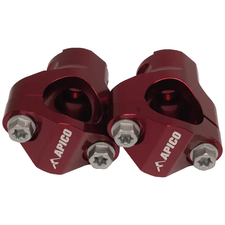 Apico Handlebar Mount Kit 28.6Mm Beta Red 1
