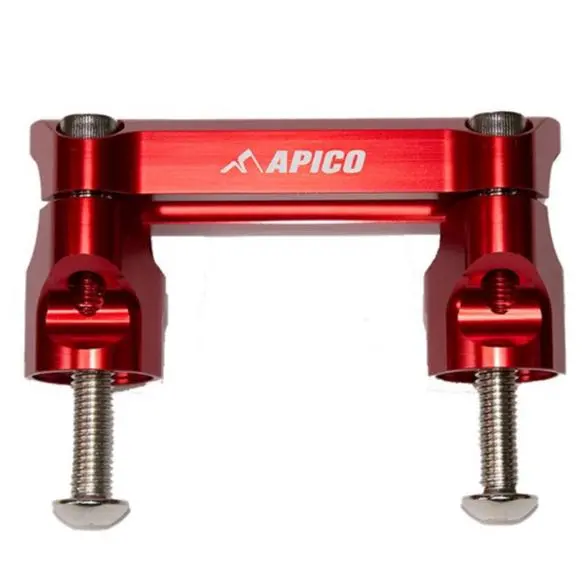 Apico Husqvarna Handlebar Mount Kit 28.6Mm Red 1