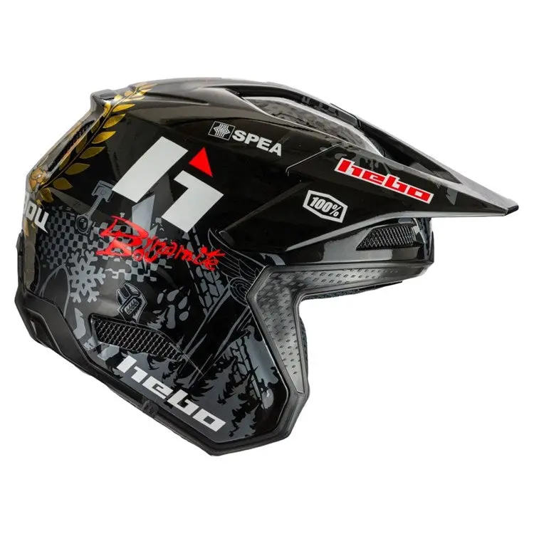 Hebo Helmet Zone 5 Pro Toni Bou 34 Black 1