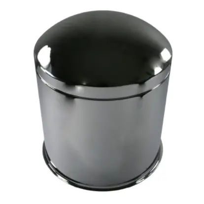 Chrome Axle Cover 285Mm Pcd Removable Hubcap 1