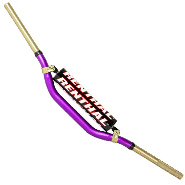 Renthal Twinwall Enduro Motocross Handlebars - Purple 1