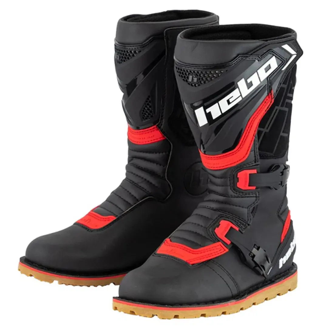 Hebo Tech 3.0 Micro Black Red Trials Boots 1