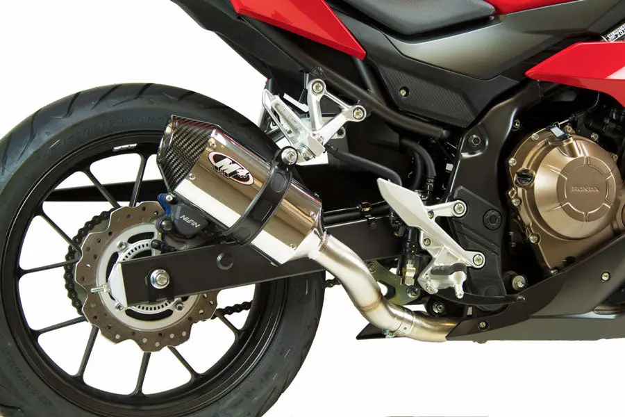 M4 Exhaust Polished Slip On 2016-2023 Cbr500 Ho5032 1
