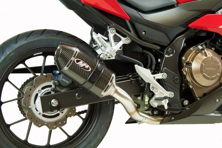 M4 Exhaust Carbon Fiber Slip On Cbr500 2016-2023 Ho5034 1