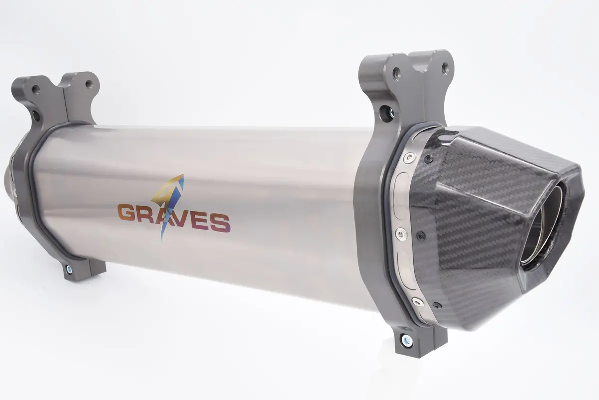 Honda Talon 1000R / Talon 1000X-4 Cat-Back Slip-On Exhaust 1