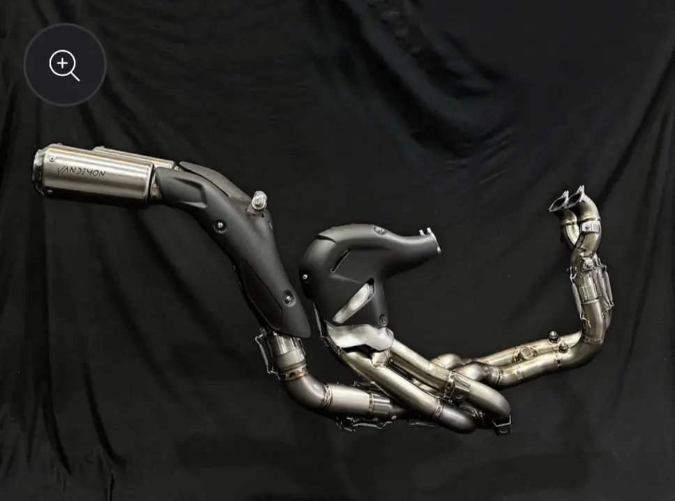 Ducati V4 Vandemon Full Titanium System High Mount V4r, V4s, V4 Panigale Streetfighter V4 Sp Sp2 Ducv4panhmexhmesa 1