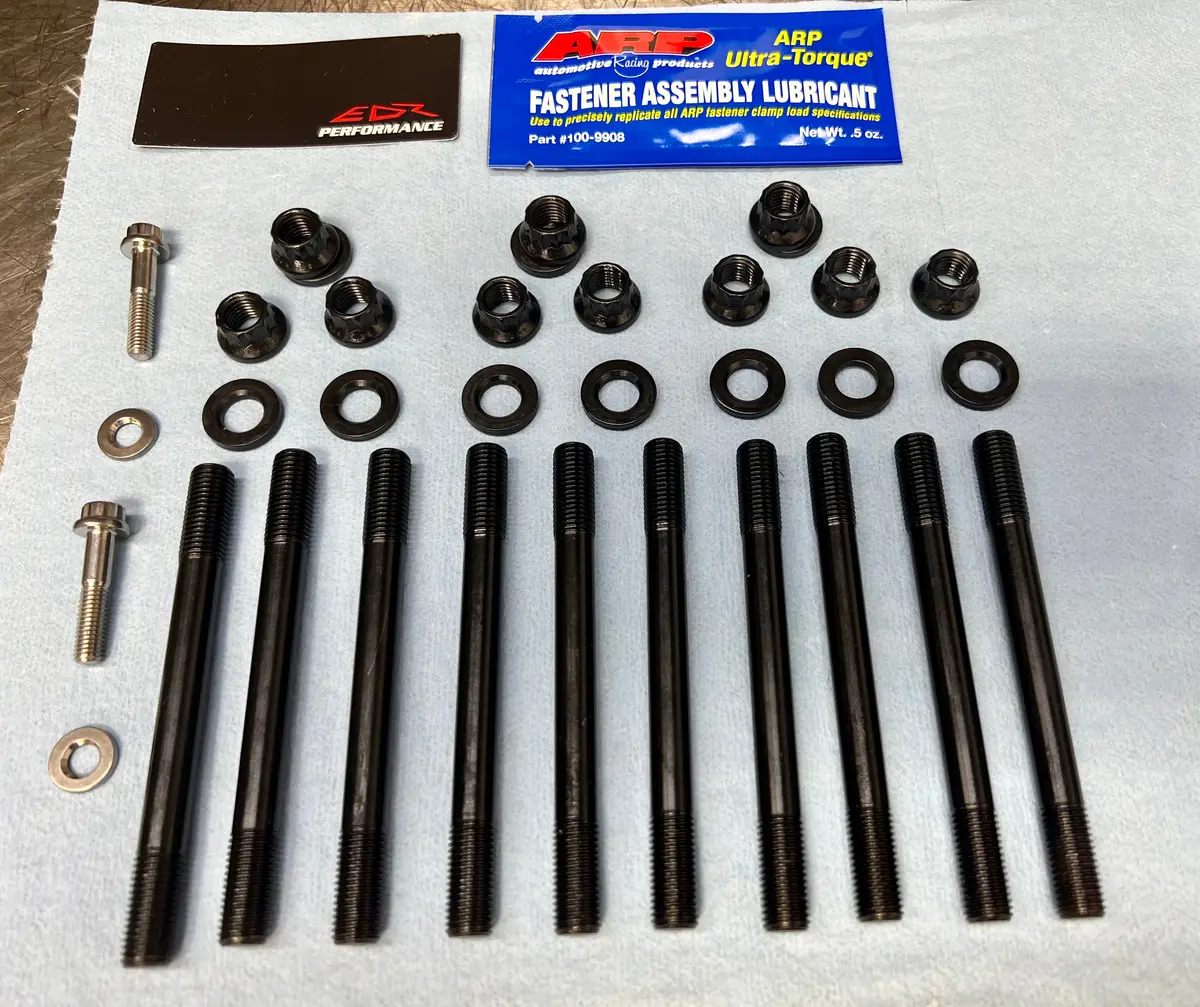 Edr  Zx10r Zx-10R Zx-10Rr Hd Cylinder Head Stud Kit 2004 - 2025 Kawasaki 1
