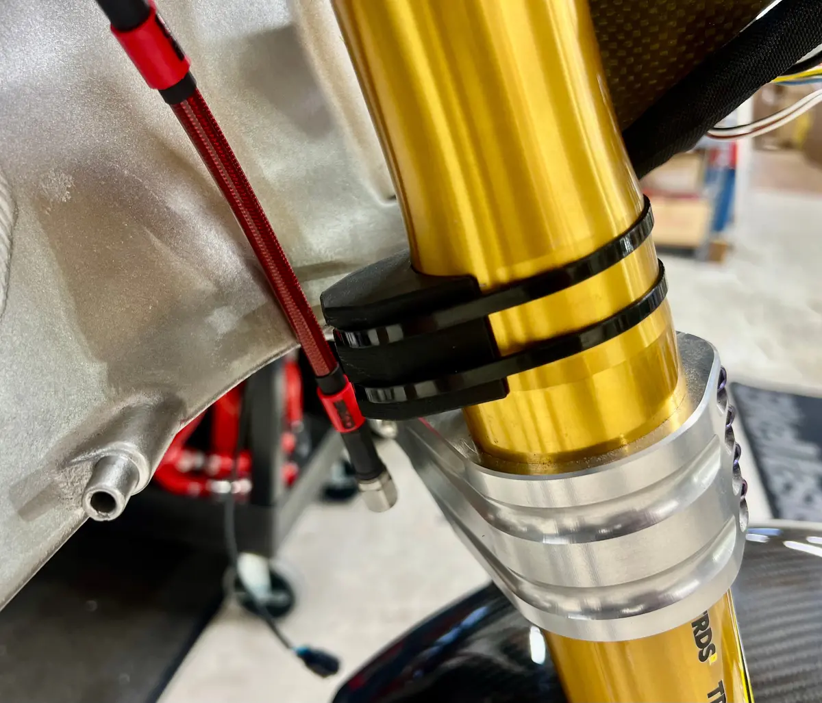 Edr Performance Steering Stop Set For Front Forks - Universal Racing Trackday Street 1