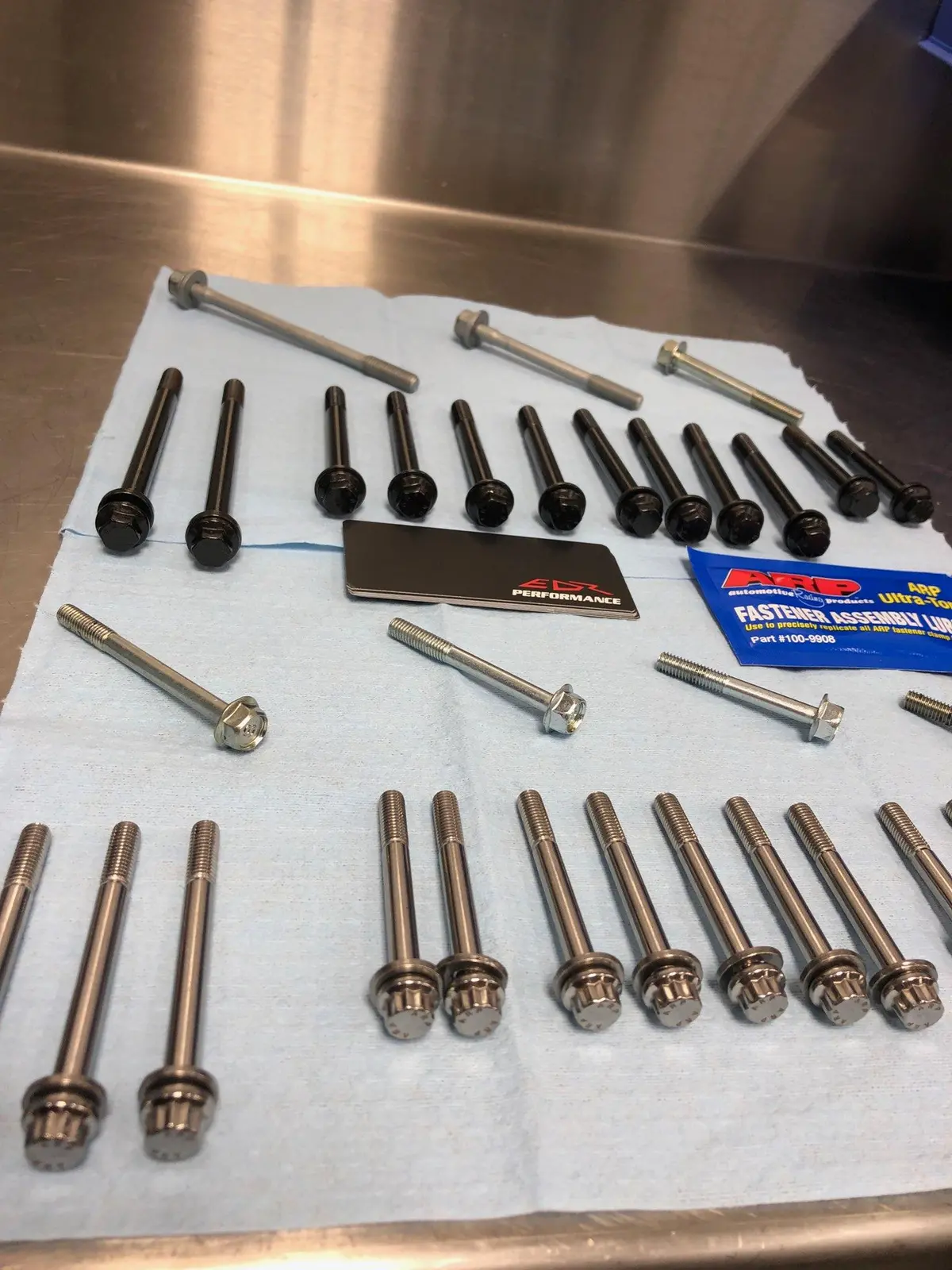 Edr Performance Main Bearing And Crankcase Bolt Kit For The 2006+ R6 Contains 53 Pcs. 1