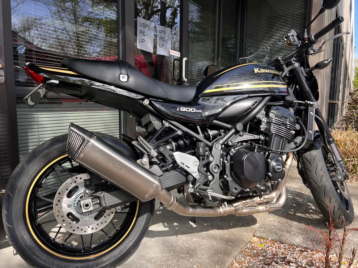 Vandemon Kawasaki Z900 Z900rs Z 900 Titanium Full Exhaust System 2018-2024 1