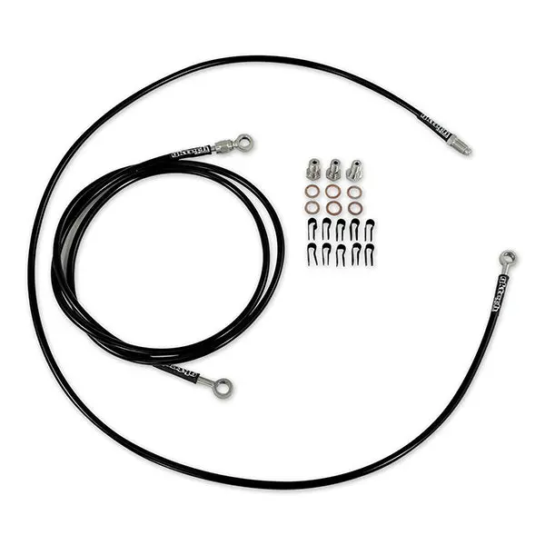 In-Line E-Brake Braided Brake Line Kit 1