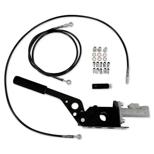 Budget Hydraulic E-Brake Assembly And In-Line Braided Line Kit 1