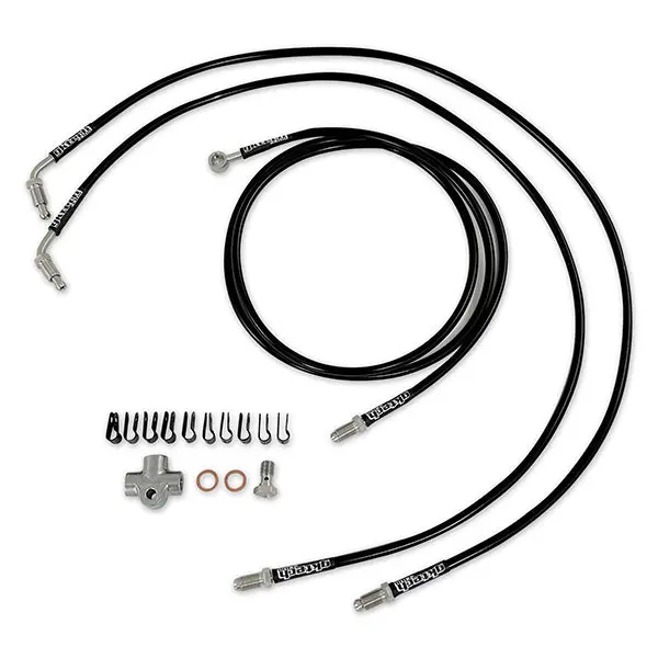 240Sx/Skyline Stand Alone Ss E-Brake Braided Brake Line Kit 1