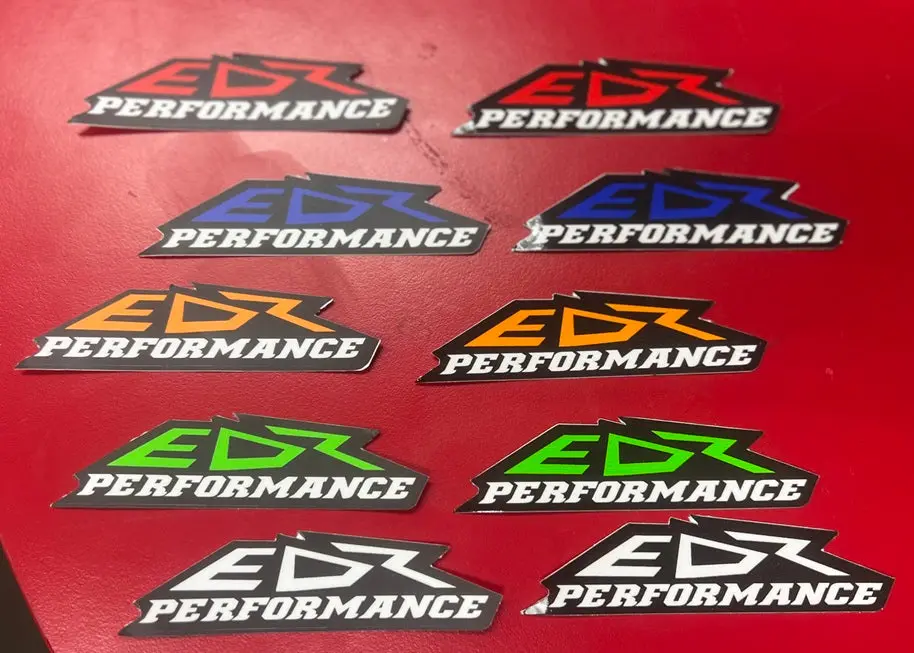 Edr Decals Sticker Kit 4" 2 Pack 1