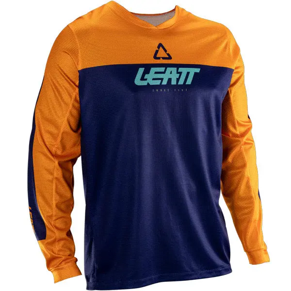 2026 Leatt 3.5 Moto Youth Jersey Ride Orange 1