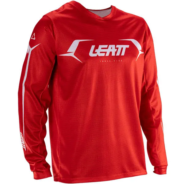 2026 Leatt 3.5 Moto Youth Jersey Ride Red 1