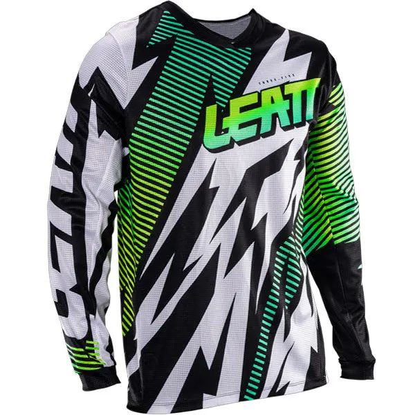 2026 Leatt 3.5 Moto Youth Jersey Storm Blue 1