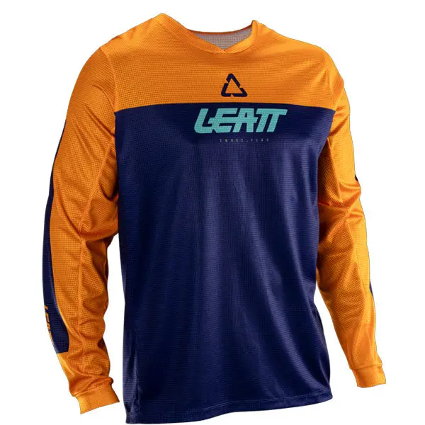 2026 Leatt 3.5 Moto Kids Mini Jersey Ride Orange 1