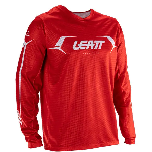 2026 Leatt 3.5 Moto Kids Mini Jersey Ride Red 1