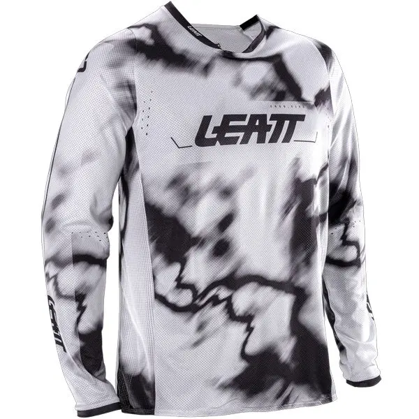 2026 Leatt 4.5 Moto Lite Jersey White 1